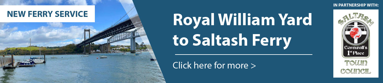 Royal William Yard to Saltash Ferry Banner